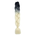 thumbnail image 4 of Jumbo de pelo trenzado de ganchillo, extensión sintética de 23,62 pulgadas, extensión de pelo trenzado sintético para uso diario en fiestas y v B34, 4 of 8