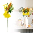 thumbnail image 5 of Easter Eggs Bunny Spray Vines, Pastel Easter Eggs Lavender Rabbit Fake Flowers Stems Easter Decorations for Spring Easter Party Home Floral Arrangement, Twig Branches for Vase Table Centerpieces, H, 5 of 5