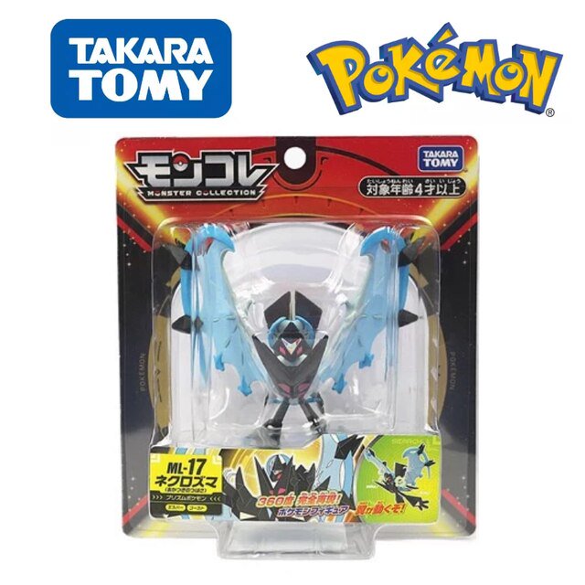 Figuras de Pokémon originales de la serie Takara ML de TOMY, regalo de Pokémon superantiguo legendario MAX Charizard Palkia Dialga Zamazenta Zacian qym unisex