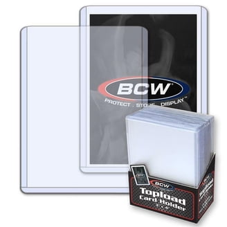 BCW Trading Card Sleeves, Archival Quality, Protective Card Holder, 100 Sleeves - Walmart.com BCW Trading Card Sleeves, Archival Quality, Protective Card Holder, 100 Sleeves - Walmart.com