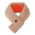 thumbnail image 1 of Womens' Hearting Warming Scarf FashionableWinter Solid Color Smart Heating Massage Scarf For Lovers Usb Electric Heating Neck Protector To Keep Warm, 1 of 3
