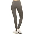 thumbnail image 2 of High Waisted Sport Cotton Leggings Charcoal S, 2 of 2