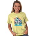 thumbnail image 5 of Vintage Varsity Cheerleader Smurfette Women's Graphic T Shirt Tees Brisco Brands S, 5 of 6
