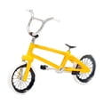 thumbnail image 1 of Mini bicicleta realista CUTICAT modelo de bicicleta juguete Decoración de escritorio AMARILLO, 1 of 8