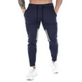 thumbnail image 2 of Inleife Mens Pants 2025 Men Fashion Solid Casual Elastic Waist With Pocket Trousers Sport Pants, 2 of 6
