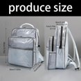 thumbnail image 3 of PVC Backpack 17 Inch Antistatic Protection Spacious Compartment Transparent Cleanroom Tool Bag For Travel Work Documents, 3 of 5