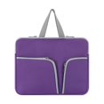 thumbnail image 1 of HLONK Housse d'Ordinateur Imperméable Étui Portable Poche de Transport Protecteur Compartiments Réutilisables Rangement d'Affaires Noir 13 Pouces, 1 of 8