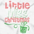 thumbnail image 2 of Cute Little Miss Christmas Present Women's Long Sleeve T Shirt Brisco Brands S, 2 of 6