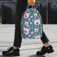 thumbnail image 2 of Disketp Funny Pig Faces Mochila Escolar de 15 Pulgadas, Mochila Ligera para Estudiantes, Viajes y Trabajo, Cómoda y Resistente para el Uso Diario, 2 of 6