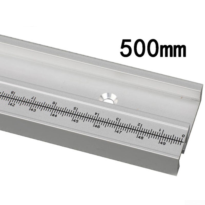 Aluminium-Alloy 400-600mm T-Track T-Slot Miter Jig Tools For Woodworking Router 