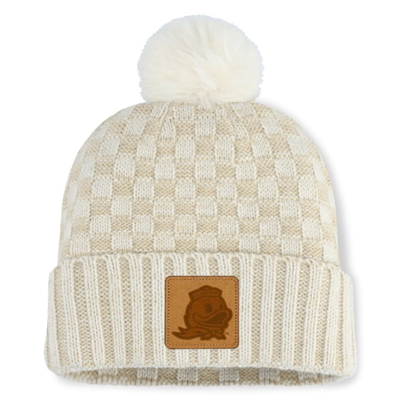 Fanatics Natural Oregon Ducks Blaze Pom Knit Hat