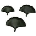thumbnail image 3 of 3 Pieces Ginkgo Leaf Tray Tableware Iron Art Plate Elegant Rustic Snack Platter for Autumn Thanksgiving Gathering, 3 of 9