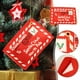 thumbnail image 1 of Set de sobres de Navidad Pack de 3 adornos colgantes no tejidos | Decoraciones para el árbol de Navidad rojo | Titular de la tarjeta regalo | Decoración para fiestas de boda | 8x12,5cm, 1 of 9