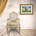 thumbnail image 3 of C. Sink, Jeffrey 14x11 Gold Ornate Wood Framed with Double Matting Museum Art Print Titled - Pastel Elephant, 3 of 4