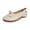 Beige, variant on Sngxgn Women's Flat Shoes Comfortable Casual Ballet Shoes(,37)