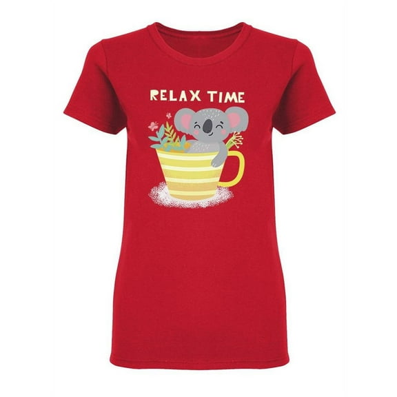 Koala Relax Time T-Shirt Women -Image by Shutterstock, Female Large