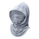thumbnail image 3 of Pasamontañas para hombre y mujer, transpirable, lavable, cómodo y con protección solar. gris claro, 3 of 8