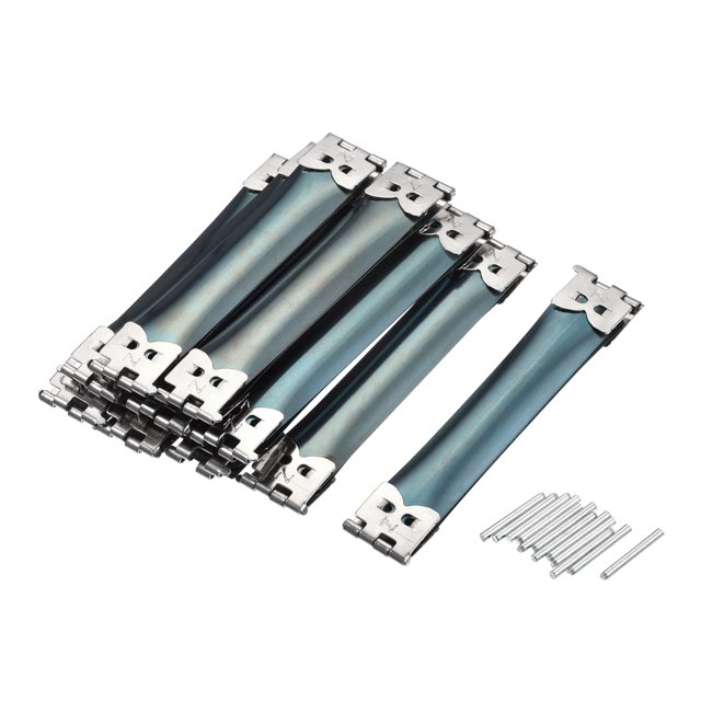 Metal Interno Flexible Marco - 10uds 80mm/3" Bolso Bisagras Resorte Clips para Moneda Bolsa Costura Monedero Fabricación Bricolaje