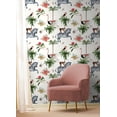 thumbnail image 5 of Daisy Bennett Designs Cream Merry Go Round Nonwoven Unpasted Wallpaper, 5 of 7