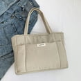 thumbnail image 3 of Bolso de hombro acolchado para mujer bolso Hobo hinchado informal bolso de mano acolchado bolso de citas diario, 3 of 9