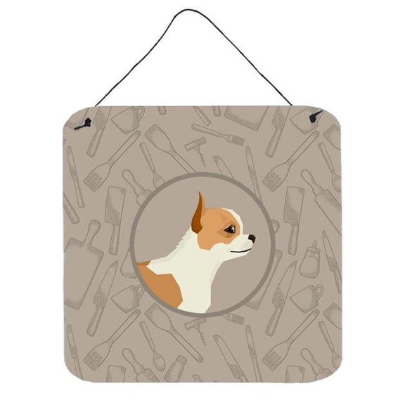Chihuahua in the Kitchen Wall or Door Hanging Prints