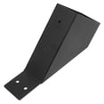 thumbnail image 6 of HONMEET Black Metal 45-Degree Angle Bracket Support for Pergolas Patios, Heavy Duty Iron Corner Brace, 6 of 9