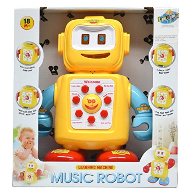 Music Robot, PartNo T/5223, by Brooklyn Lollipop, Toys, Toddler