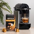 thumbnail image 4 of Coffeeza Hazelnut Flavored Coffee Capsules | 100% Arabica Coffee | Nespresso Compatible Coffee Pods | Box of 3 (30 Capsules), 4 of 5