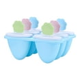 thumbnail image 1 of Silicone Ice Cream Mold Ice Lolly Molds Ice With Sticks Tray Ice Froze, 1 of 8