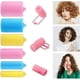 thumbnail image 2 of Rulos para el cabello sin calor, 12 unidades, de espuma suave con pinzas para un volumen duradero, color rojo, 4 cm., 2 of 5
