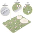 thumbnail image 4 of Dogs Green Dish Drying Mats, Reversible Coffee Mat, Microfiber Dish Drying Rack Mat for Kitchen Countertop Decor 18 x 24 Inches, 4 of 6