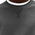 thumbnail image 5 of Mifsaly Men's Sweatshirts Crewneck Long Sleeve Pullover Tops Soft Comfortable Loose Fit Fall Winter Outfits Dark Gray,L, 5 of 5