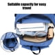 thumbnail image 5 of Mochila plegable ultradelgada, bolsa de viaje portátil para hombres y mujeres, mochila ligera y plegable con bolsillo con cremallera, ideal para senderismo, desplazamientos y viajes en avión, 5 of 8