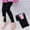 C-Black149, variant on JIAYUE Girls Warm Slacks Cartoon Jogger Legging Cotton Elastic Joggers Mid Waisted For Children Casual Soft Pant