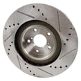 thumbnail image 2 of New Vented Brake Disc Compatible With Saab Subaru Baja Base 4 Cyl 2.5L Forester X L.L. Bean Edition 4 Cyl 2.5L Outback H6 VDC 6 Cyl 3.0L 2001-2008 By 19356 34203 145406 980141, 2 of 4