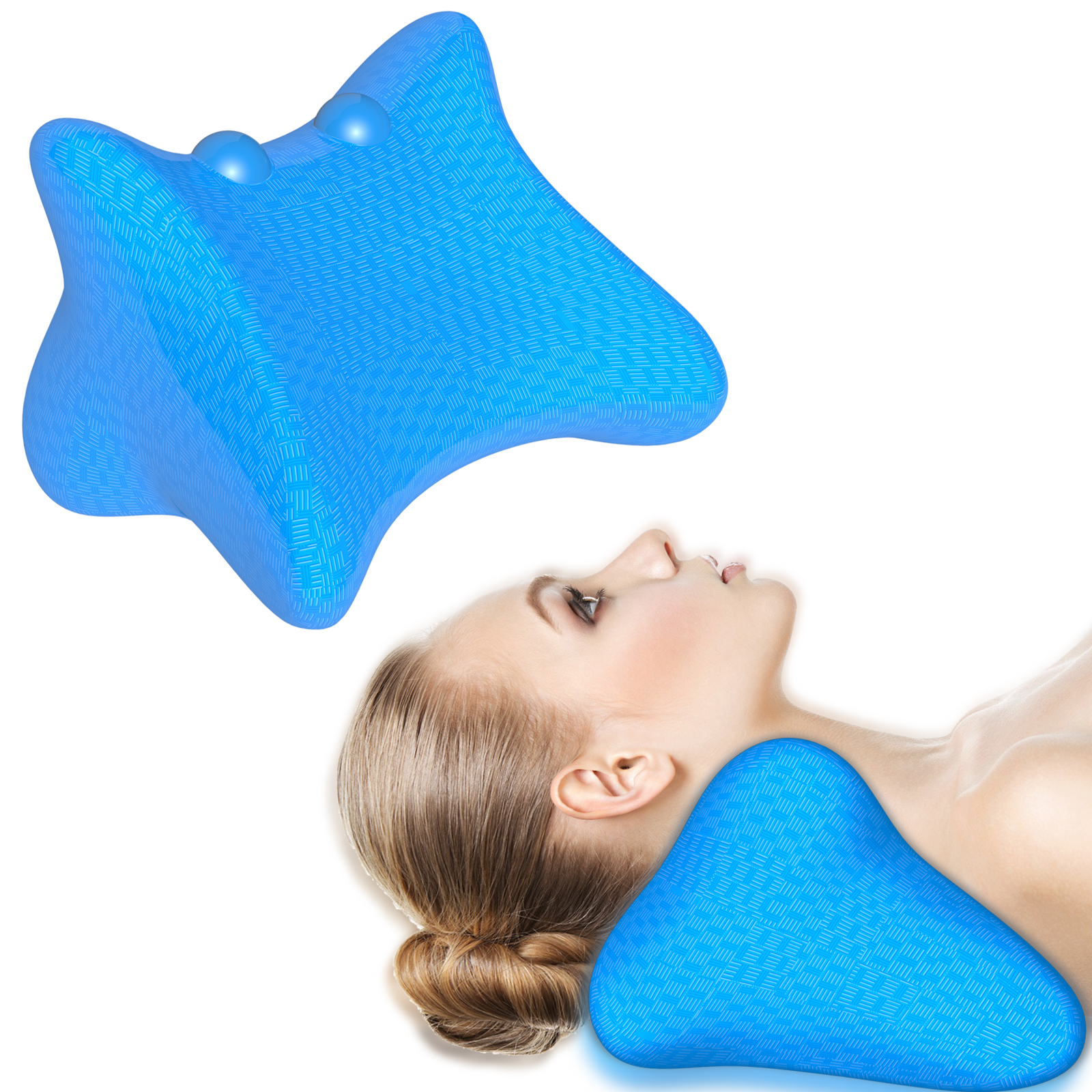 Neck Stretcher, FAMILYCRAZY Cervical Traction for Neck Pain Relief