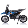 thumbnail image 2 of 36V Electric Dirt Bike, Kids Ride on Motorcycle with LED Headlight, Leather Seat, Disc Brake, 2 of 9
