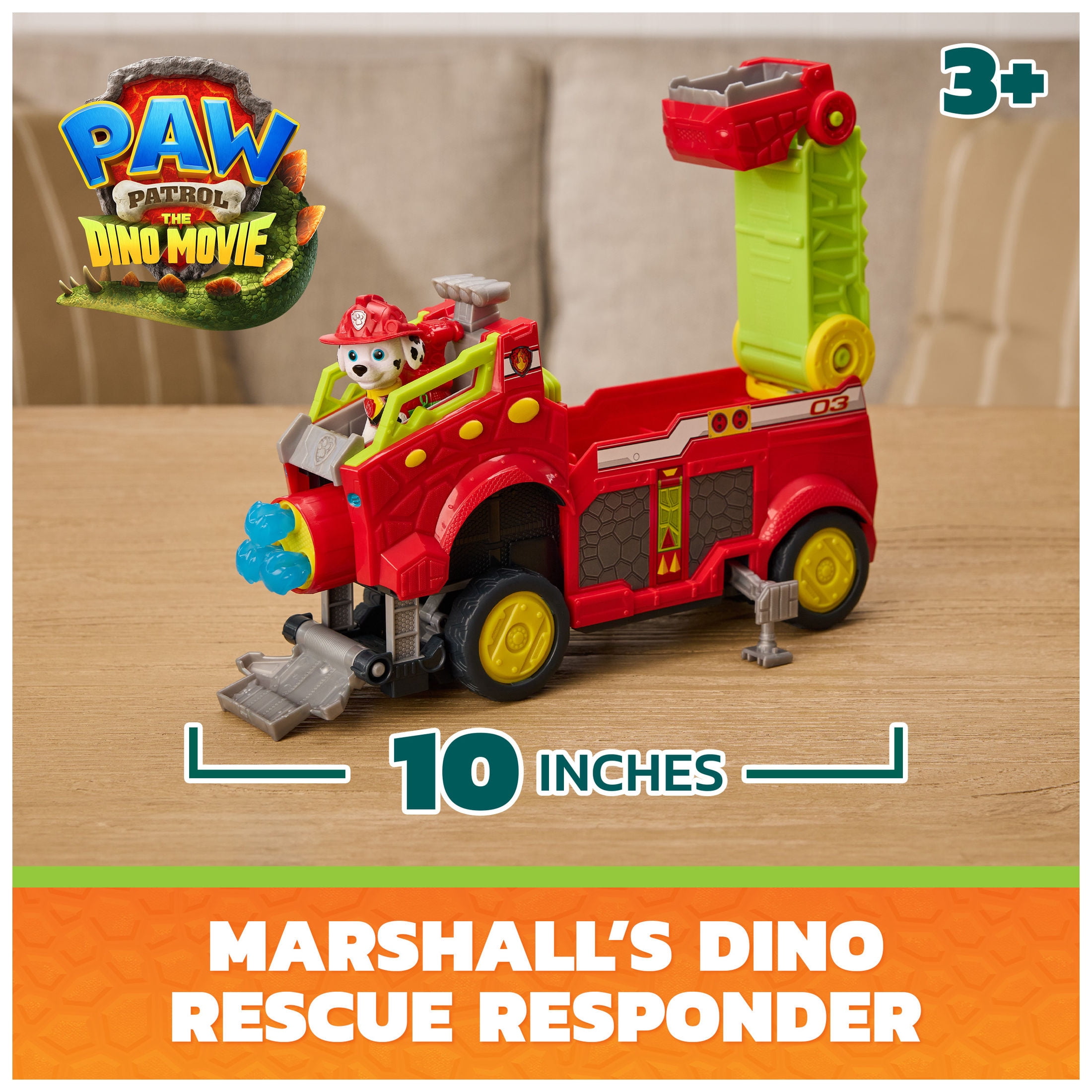 PAW Patrol: The Dino Movie Dino Rescue Responder, Ages 3+