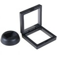 thumbnail image 3 of Datingday 70*70mm Black 3D floating jewelry coin display frame holder box case stand, 3 of 8