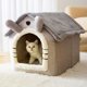 thumbnail image 5 of JShteea Casa para Y Gatos Casetas Cojín Semicerradas Accesorio para (L), 5 of 7