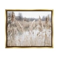 thumbnail image 4 of Rural Pampas Grass Reeds Lakeside Pond Marsh Gold Floating Frame Canvas Art, 21 x 17, Made In USA, 4 of 5