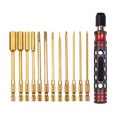thumbnail image 1 of Xingzhi Magnetic Hardened Alloy Bit Screwdriver For Axial 1/10 CC01 RC Car Part TYPE7, 1 of 6