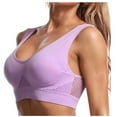 thumbnail image 3 of Ayfxijin Sports Bras for Women,3-Pack Women Sports Bra Without Support Yoga Running Underwears, 3 of 6