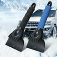 thumbnail image 3 of Riwesomey Eliminación de hielo de coche de mano, raspador sin rasguños, herramienta para parabrisas de camiones, suministros de nieve, cepillo Vehículos, repuestos y accesorios Mis Negro, 3 of 6