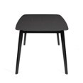 thumbnail image 5 of Christopher Knight Home  Nyala Wood Dining Table Black Black Finish Rubberwood, MDF, 5 of 5