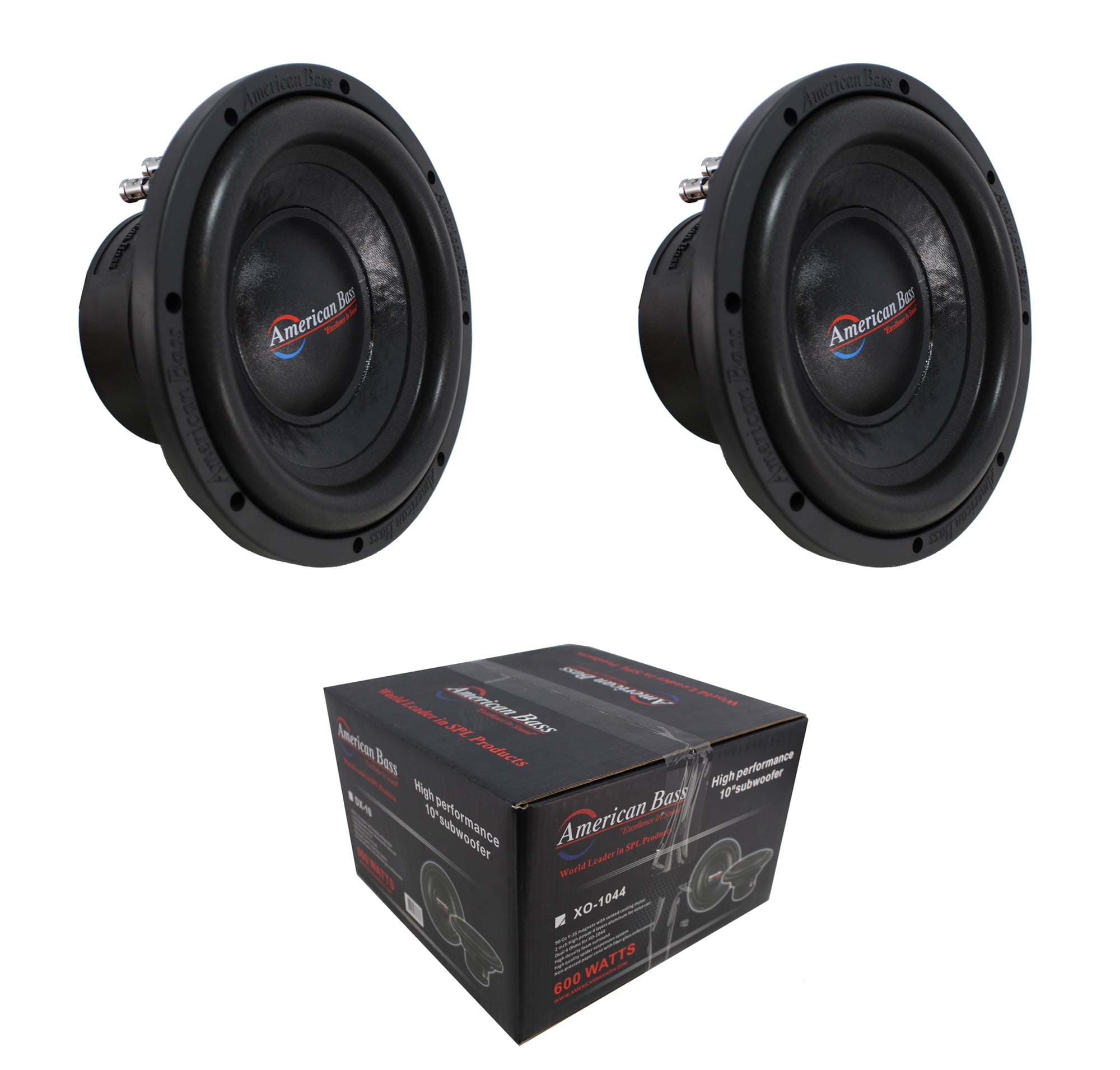 speaker subwoofer american boss 12