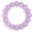 Lilac, variant on Bead Bracelet for Women Vibrant Color Resin Beads Bracelets Elastic Stretch Chunky Bracelet Boho Summer Beach Vacation Jewelry