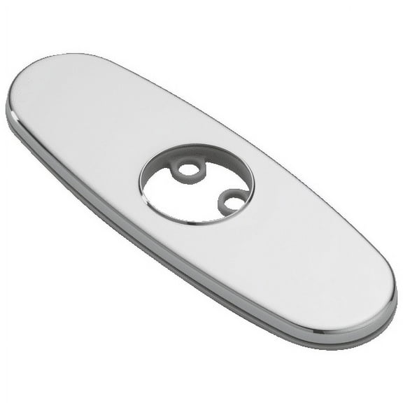 Delta Escutcheon & Gasket - 3 Hole in Chrome