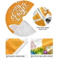 thumbnail image 2 of Coolnut Easter Tree Skirt Home Decoration Large Round Bunny Christmas Tree Skirt for Holiday Party Home Christmas Day Ornaments,35.4", 2 of 6
