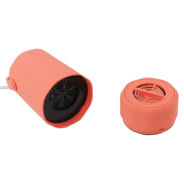 Portable Electric Clothes Dryer Mini Small Dryer Machine With Shoe Attachment For Home Travel, Orange